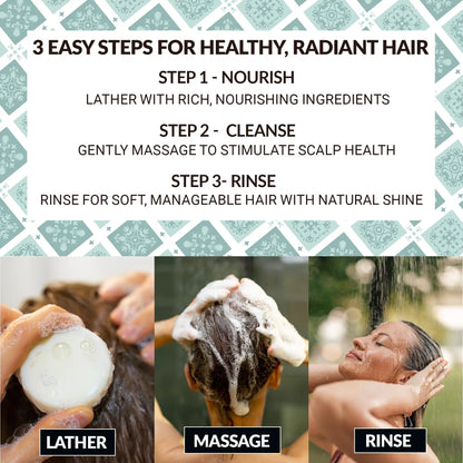directions on how to use batana shampoo bars